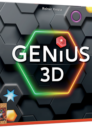Genius 3D – strategisch bordspel – 1 tot 4 spelers