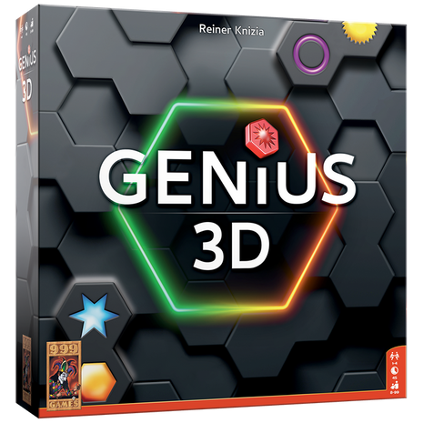 Genius 3D – strategisch bordspel – 1 tot 4 spelers