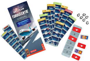 Sky team - Turbulentie – strategisch dobbelspel –2 spelers