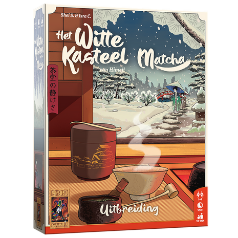 Het Witte Kasteel van Himeji - Matcha – strategisch bordspel – 1 tot 4 spelers