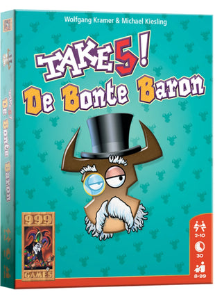 Take 5! De Bonte Baron – gezellig kaartspel – 2 tot 10 spelers