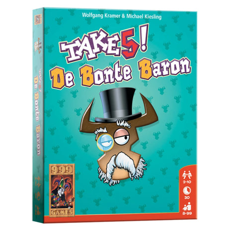 Take 5! De Bonte Baron – gezellig kaartspel – 2 tot 10 spelers