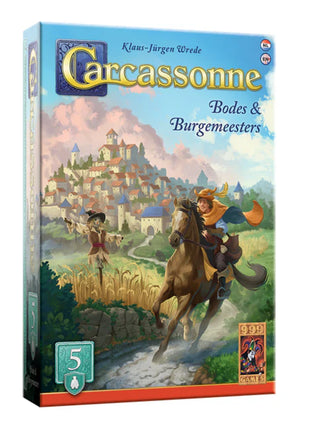 Bodes & Burgemeesters - Carcassonne – gezellig kaartspel – 2 tot 5 spelers
