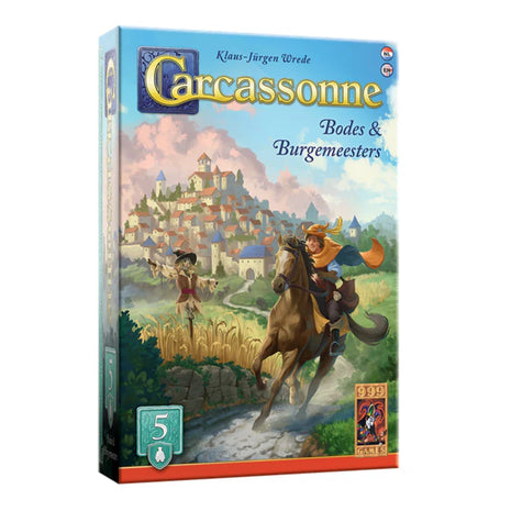 Bodes & Burgemeesters - Carcassonne – gezellig kaartspel – 2 tot 5 spelers