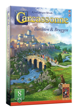 Burchten & Bruggen - Carcassonne – gezellig kaartspel – 2 tot 5 spelers