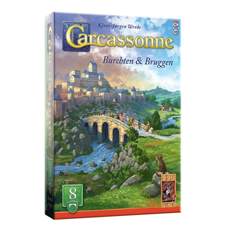 Burchten & Bruggen - Carcassonne – gezellig kaartspel – 2 tot 5 spelers