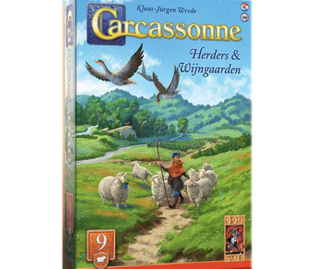 Herders & Wijngaarden - Carcassonne – gezellig kaartspel – 2 tot 5 spelers