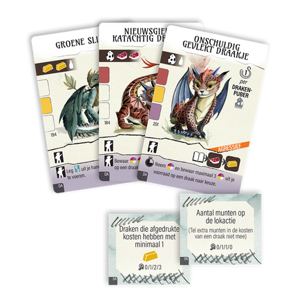 Wyrmspan: Drakenacademie - Bordspel