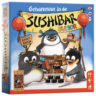 Geharrewar in de Sushibar Junior – dobbelspel voor kinderen Vanaf 5 jaar