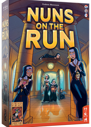 Nuns on the run – gezellig bordspel – 2 tot 8 spelers