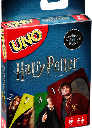 Uno Harry Potter (Engelstalig) – gezellig kaartspel – 2 tot 4 spelers