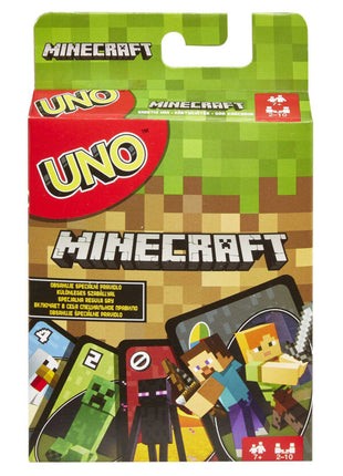 Uno Minecraft – gezellig kaartspel – 2 tot 4 spelers