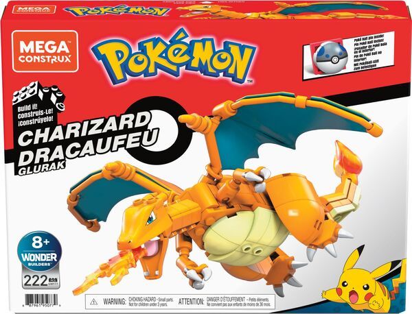 Pokémon Charizard - Gwy77, 38123467 van Mattel te koop bij Speldorado !