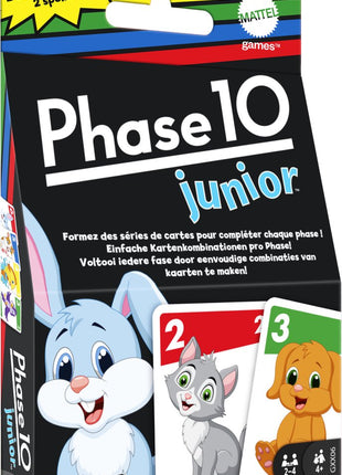 Phase 10 Junior – kaartspel voor kinderen Vanaf 5 jaar