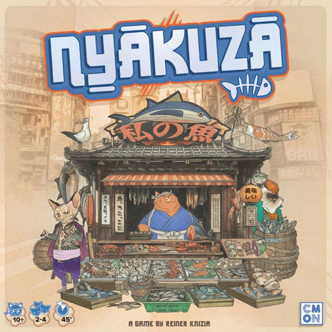 Nyakuza – strategisch bordspel – 2 tot 4 spelers