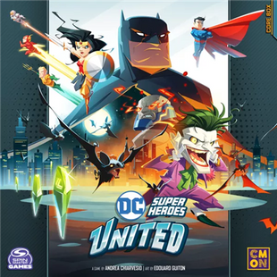 DC Super Heroes United – strategisch bordspel – 1 tot 5 spelers