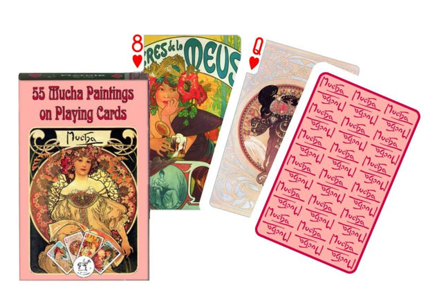 Mucha Speelkaarten - Single Deck