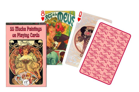 Speelkaarten  Mucha Speelkaarten - Single Deck - Karton - uitvoering