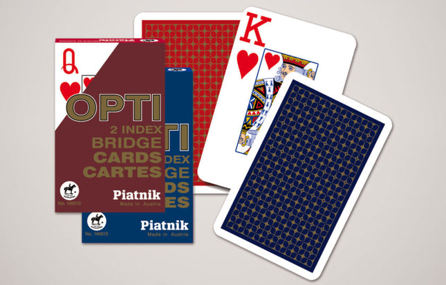 Opti Bridge Speelkaarten 2 Index