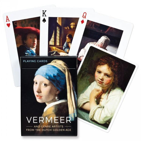 Speelkaarten  Vermeer Speelkaarten - Single Deck - Karton - uitvoering