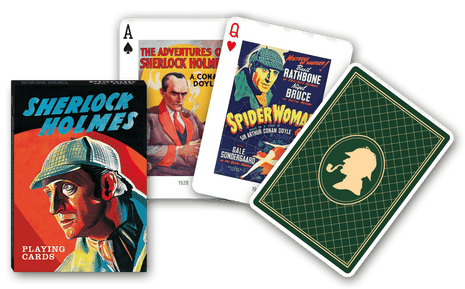 Speelkaarten  Sherlock Holmes Speelkaarten - Single Deck - Karton - uitvoering