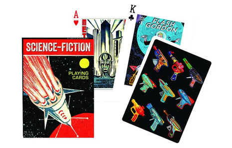 Speelkaarten  Science Fiction Speelkaarten - Single Deck - Karton - uitvoering