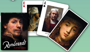 Speelkaarten  Rembrandt - Single Deck - Kunststof - uitvoering