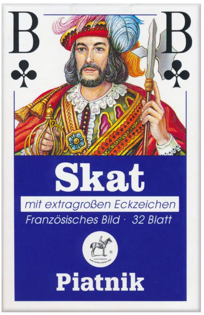 Skat Speelkaarten - Single Deck (grote index)
