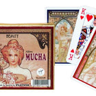 Mucha Beauty Speelkaarten - Double Deck