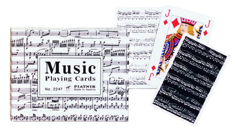 Speelkaarten  Music Speelkaarten - Double Deck - Karton - uitvoering