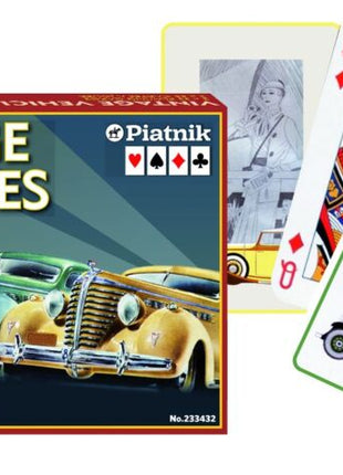 Speelkaarten  Vintage Vehicles Speelkaarten - Double Deck - Karton - uitvoering
