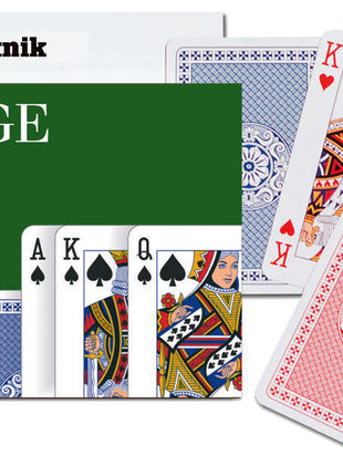 Speelkaarten  Speelkaarten-Set dubbel Bridge Piatnik - Karton - uitvoering
