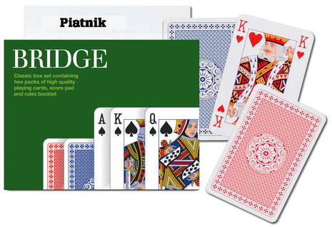 Speelkaarten  Speelkaarten-Set dubbel Bridge Piatnik - Karton - uitvoering