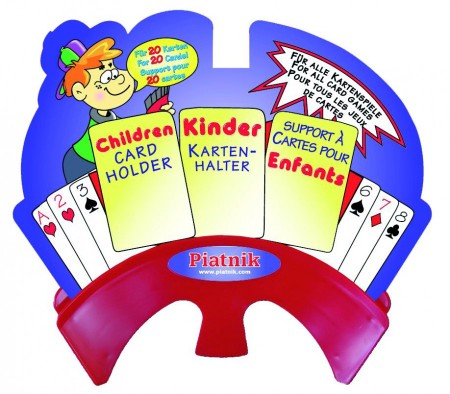 Speelkaarten  Junior Kaarthouder - Kunststof - uitvoering