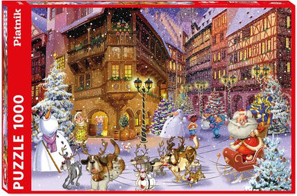 Piatnik puzzel kerst dorp
