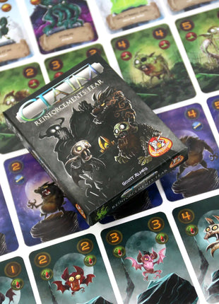Dit is een foto van het spel Reinforcements Fear - Claim te koop bij Speldorado Spellenwinkel Delft