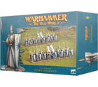 Dit is een afbeelding van het miniatuur high elf realms: elven spearmen voor het spel Warhammer, te koop bij Tabletop Miniature Wargames spellenwinkel Speldorado in delft