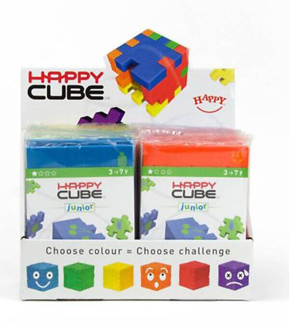 Dit is een foto van het spel Happy Cube Junior -Happy Cube - Smart Games te koop bij Speldorado Spellenwinkel Delft