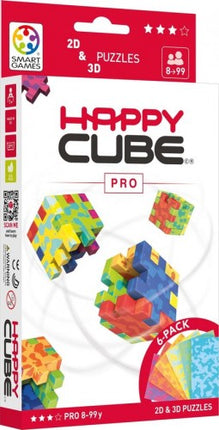 Happy Cube 6 Colour Pack Pro-Happy Cube - Smart Games hersenbreker  - Smart Games
