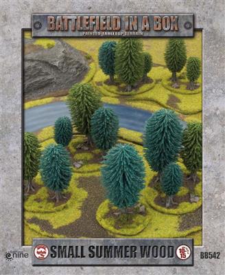 Battlefield In A Box - Small Summer Wood (x1) - 15mm