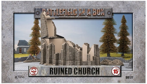 Battlefield In A Box - Church (Ruined) - Lille