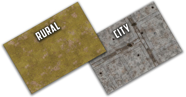 Battlefield in a Box - Gaming Mat - Rural / City