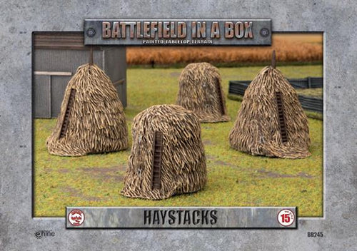 Battlefield in a Box - Haystacks (x4)