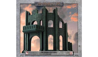 Gothic Battlefields The Grand Vestibule - Malachite (x1) - EN voor Bolt Action - terrein scenery schaal 1:58 miniatuur