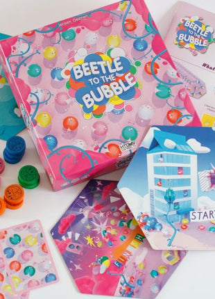 Dit is een foto van het spel Beetle to the Bubble te koop bij Speldorado Spellenwinkel Delft