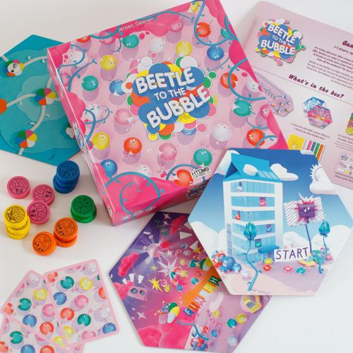 Dit is een foto van het spel Beetle to the Bubble te koop bij Speldorado Spellenwinkel Delft