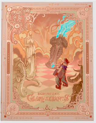 Dungeons & Dragons Bigby presents Glory of Giants Alt Art"-  2024 editie - "Rulebook