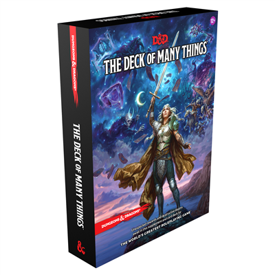 Dit is een foto van het spel D&D Deck of Many Things te koop bij Speldorado Spellenwinkel Delft