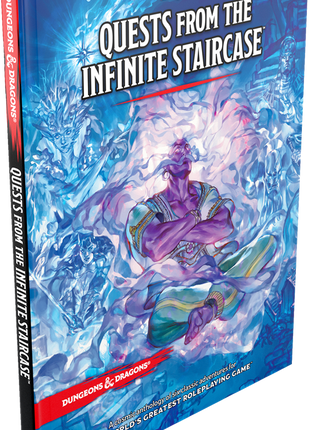 Dungeons & Dragons D&D Quest from the Infinite Staircase"-  2024 editie - "Rulebook