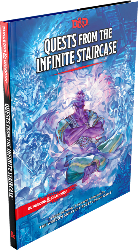 Dungeons & Dragons D&D Quest from the Infinite Staircase"-  2024 editie - "Rulebook